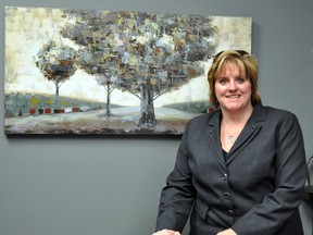 CLARISE KLASSEN/PORTAGE DAILY GRAPHIC
Rhonda Lodwick, president of the Portage Real Estate Board said low vacancy rates and low interest rates are contributing to a solid housing market for sellers in Portage la Prairie.