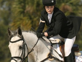 Sable Giesler, of Powassan, and 10-year-old steed Evil Munchkin (aka Rambo) have been named to the 2013 National Canadian Eventing Team.