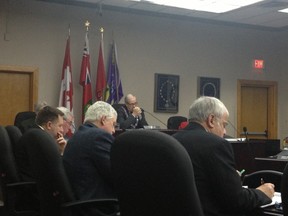 Cornwall Mayor Bob Kilger presides over a council meeting.
File photo