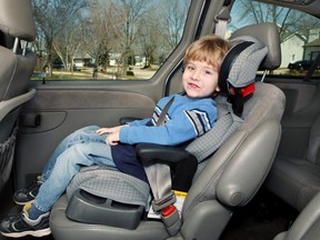 Even though children may seem old enough to be out of a car seat, size and weight are a big factor in how a vehicle’s seatbelt will fit and protect them. Booster seats can make a huge difference in safety. (Shutterstock)