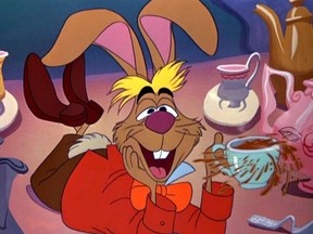 The March Hare from the 1951 Disney film.