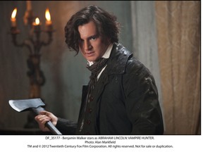 Benjamin Walker in Abraham Lincoln: Vampire Hunter