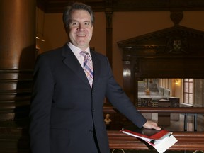 Ontario Premier Kathleen Wynne's chief of staff Tom Teahen is shown at Queen's Park on Wednesday. (JACK BOLAND QMI Agency)