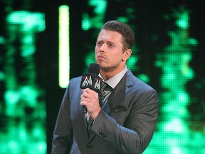Wrestling star Mike Mizanin, a.k.a. The Miz, will be in action at WWE’s
Road to WrestleMania tour Saturday night at the K-Rock Centre. (Photo courtesy of WWE Inc.)