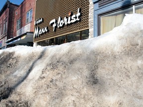 High snowbanks in Sault Ste. Marie are raising some concerns, but city staff says it's a matter of taking care of high priority areas first.