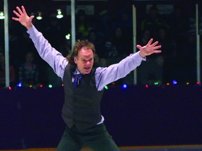 Former world professional skating champion Gary Beacom was the guest skater for this year's Kirkland Lake Skating Club show