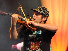 Cape Breton-born fiddler Ashley Macisaac is shown in this file photo performing in Welland in 2011. Macisaac is scheduled to perform April 26 at the Imperial Theatre in Sarnia.
DAVE HANUSCHUK / WELLAND TRIBUNE / QMI AGENCY