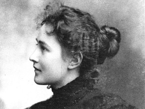 Maud Menten, shown here in a photograph taken from pamphlet entitled 'Maud Lenora Menten 1879-1960' published by the Canadian Biochemical Society, from the collection of the University of Toronto Archives and Records Management Services.