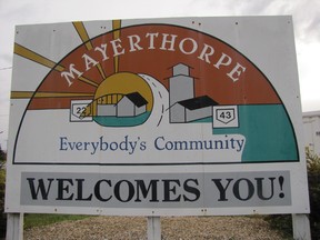 Mayerthorpe sign