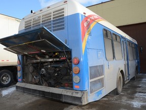 Owen Sound's transit system is expected to cost taxpayers $1.2 million this year. While council discussed the issue Monday, a city bus with a broken heater was in for repairs at the Miller depot.