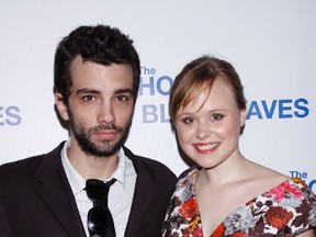 Jay Baruchel and Alison Pill. (WENN.COM)