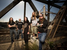 Lamb of God (Randy Blythe is third from the left)