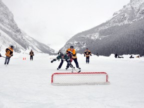 Pond hockey