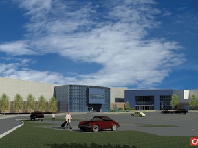 Airdrie’s Genesis Place will be home to twin arenas this summer when construction of Phase 3 completes in July. The two new rinks will ease the burden of ice user groups who currently only have three ice sheets. 

PHOTOS COURTESY CANNON DESIGN/AIRDRIE REGIONAL RECREATION ENHANCEMENT SOCIETY (ARRES)