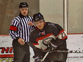 Expositor file photo

The Blast's Jon Jankus, with two goals and 10 assists in five playoff games, will be among the players to watch in the Allan Cup Hockey championship series that starts Friday night at the civic centre.