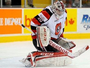 67's goaltender Clint Windsor (Michael J Brethour, For QMI Agency)