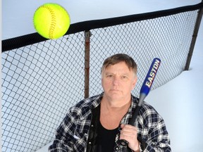 Tom Waller, president of Owen Sound Recreational Minor Softball Association at the city-owned diamond at Harrison Field in this file photo.