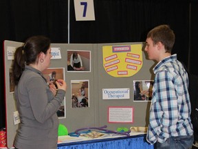 Students from around the northeast had a chance to take part in a career fair at the Kerry Vickar Centre on Wednesday, March 7.