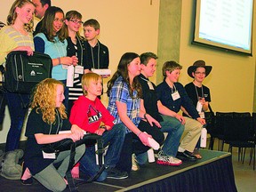 A total of 2,800 students across Elk Island Public Schools competed at the school level to be chosen as one of the top 70 who will take part in next week’s Young Speakers Invitational on March 13.

Photo Supplied