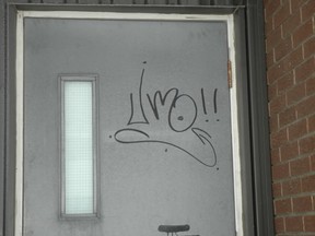 Cochrane District Crime Stoppers and Timmins Police Service is seeking the public's help to solve a rash of graffiti tagging in Schumacher and Downtown Timmins.