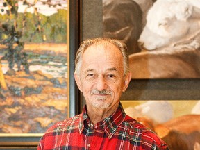Grand Bend artist Barry Richman, shown here, launched Paint Ontario 17 years ago. The annual show and sale opens this weekend at the Lambton Heritage Museum with about 200 pieces of art depicting scenes from the province. The show runs through March 31. Sarnia, Ont., March 7, 2013 SUBMITTED PHOTO