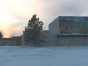 The old high school in Stony Plain will soon be taken to the ground after serving the community for decades.