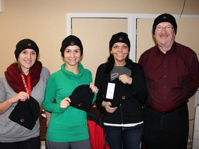 Toque Tuesday saw the Fort McMurray Centre of Hope drop off the winter headwear to a number of retailers around town on Feb. 5, where residents were able to purchase them. TODAY FILE PHOTO