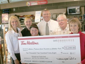 Tim Hortons donation