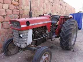 Noel Beach, a Brantford resident, sent this photo of a Massey Ferguson tractor that he spotted during a trip to Morocco in the fall. Beach was in the village of Bhalil, where there are still a number of cave dwellings in use. He had just left and was outside the town wall when he saw this tractor. "Obviously it had seen better days but I just had to snap a photo," Beach said.