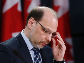 Canada's Correctional Investigator Howard Sapers takes part in a news conference on the release of his report in Ottawa March 7, 2013. REUTERS/Chris Wattie