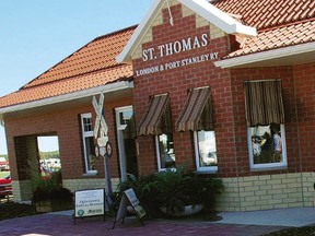 St. Thomas homebuilders replica L&PS railway station