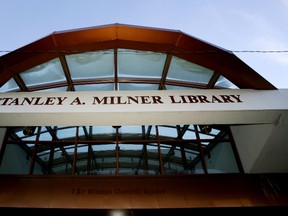 Stanley A. Milner library  in downtown Edmonton on Wednesday February 2, 2011. TOM BRAID/EDMONTON SUN QMI AGENCY.
