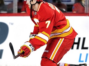 Calgary Flames defenceman T.J. Brodie of Dresden. (AL CHAREST/QMI Agency)