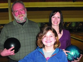 Colleen Maillet, a Big Sister volunteer with Big Brothers Big Sisters KFL&A, Grace Hartman, Maillet’s “Little” and Paul Cregg, community relations development coordinator with Big Brothers Big Sisters KFL&A, are anticipating the return of the annual Bowl for Kids Sake event, which will take place at the Prost Bowling Centre on Saturday, March 23.