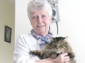 Local cat lover Helga Szekely, owner of Kincardine’s Cozy Cat Kennels, has been caring for an extended feline family for nearly 25 years.  A “Spay-ghetti Dinner” will be held in partnership with the Huron Ontario SPCA at the Kincardine Legion on March 23 to help Szekely with the associated costs of getting local strays ready for adoption.