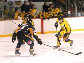 Home ice was not so friendly to the Bobcats on Friday night as they lost to the slumping Eskimos.
Photo by STEVE ANTUNES/FOR THE STANDARD