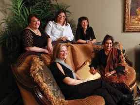 Amazing Airdrie Women nominees standing (from left to right) Dorothy Martin, Lisa Blanchette and Janine Jevne. (Seated): Tara Kearney and Samreed Junaid.

PHOTO COURTESY KRISTY REIMER/AIRDRIELIFE
