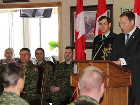 Peter MacKay visit to CFB Petawawa, March 2013_2