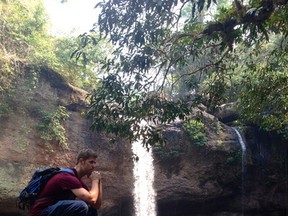 One of Const. John Lamming’s favourite spots in Thailand is the highland Erawan Falls National Park, about 60 kilometres outside Bangkok, which features a breathtaking seven-tiered waterfall.