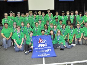 The Kincardine Kinetic Knights Robotics Team recently took home the Chairman's Award at their first regional competition in Oshawa.