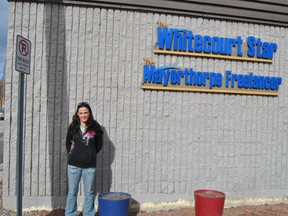 Tina Durocher stopped by the Whitecourt Star on Monday, March 11 to talk about what happened to the couple after a fire destroyed their home on March 5.
Barry Kerton | Whitecourt Star