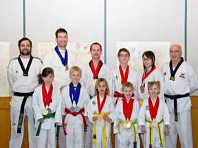 Back Row: Daniel Rodriquez, Johnathon McFarlane, Wade Keough, Spencer St. Martin, Candis Keough and Master Jim Rennie Sr.
Front Row: Cadence Willsher, Ryan Richardson, Cami Bartsch, Parker Keough and Payton Baker.
Missing from photo: Zach Niziol and Alex Suidy.
Submitted