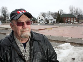 Erl Kish, president and chairman of the board of The Royal Canadian Legion Villa Kingston, is opposed to a student housing development being considered next to the Villa on Princess Street. (Ian MacAlpine The Whig-Standard)