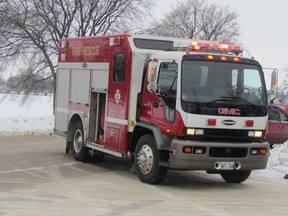 Portage Emergency Services responded to a collision, Monday afternoon, that saw the roof cut off of a vehicle in order to best treat a patient who was complaining of neck and back pain. The patient was then able to be put on a back board and taken to hospital. (FILE PHOTO)