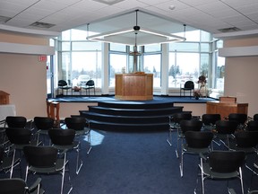 One of the larger portions of Bishop Smith’s renovations was the replacement of the school’s old chapel with a much larger, brighter one. For more community photos please visit our website photo gallery at www.thedailyobserver.ca.