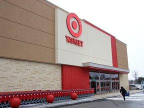 The Target department store at Masonville Place opened on Tuesday, March 19, 2013. Two people lined up at 4 a.m. to be the first location's first customers. (DEREK RUTTAN, The London Free Press)