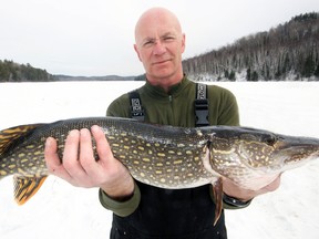 Not that anyone was counting – but this 28-inch pike caught by James Rettie weighed in at 5.1 pounds. Jeff Tribe/Tillsonburg News
