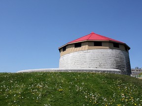 The Martello tower at Murney Point.
