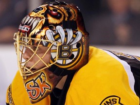 Boston Bruins goaltender (and former Leafs prospect) Tuukka Rask. (Reuters)