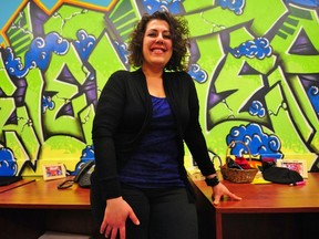 YOUCAN Edmonton program manager Mandy Halabi poses at the YOUCAN offices (11124 130 Street). Trevor  Robb/QMI Agency